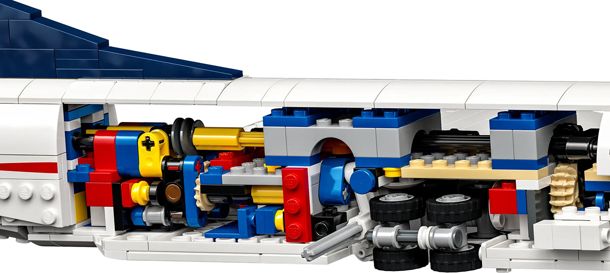 Lego lance une reproduction du célèbre avion supersonique de plus d'un  mètre de long 