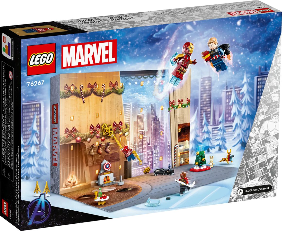 LEGO commercialise un calendrier de l’Avent Marvel en l’honneur des