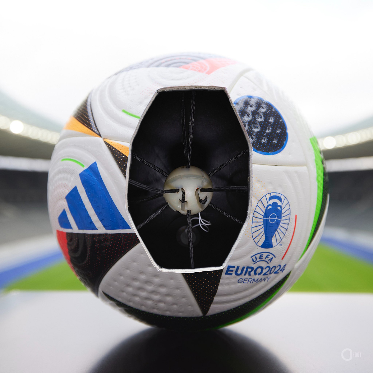 Adidas dévoile un ballon connecté pour détecter les hors-jeu de l'Euro 2024