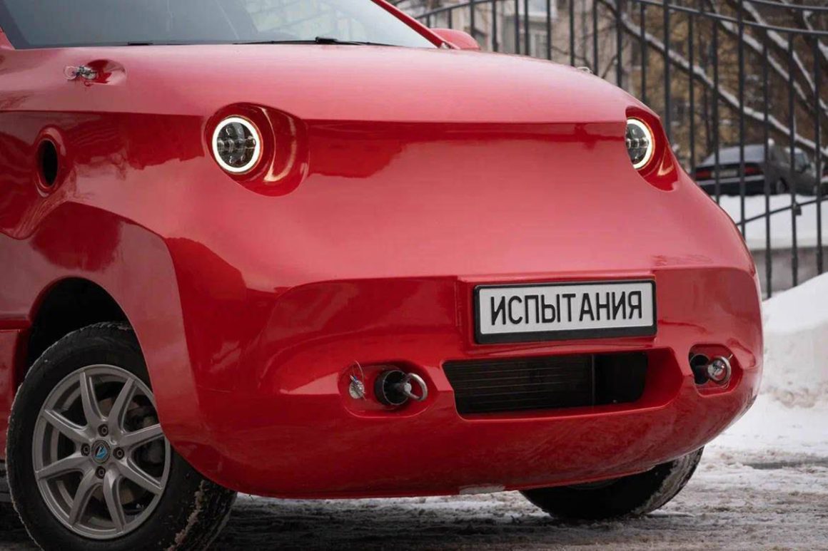 Amber : La Voiture électrique Russe Au Design Insolite Qui Amuse Les ...