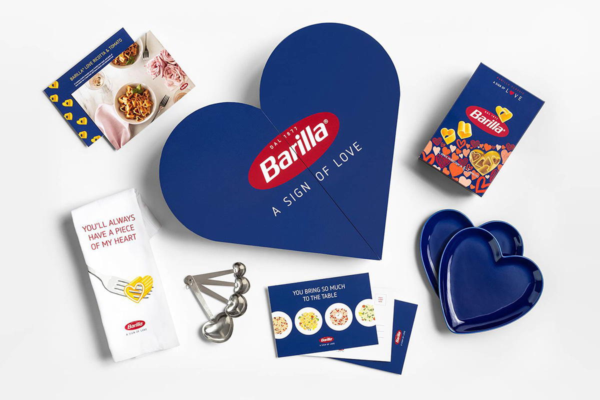 Pour la Saint-Valentin, Barilla dévoile des pâtes en forme de cœur