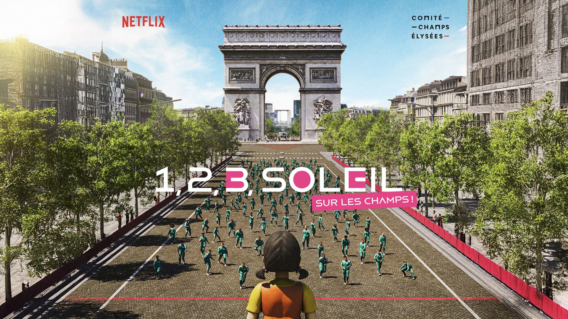 Un "1,2,3 Soleil” géant sur les Champs-Élysées pour la saison 2 de