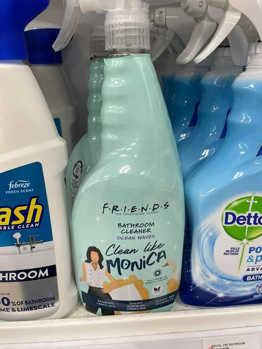 "Clean Like Monica" : des produits ménagers Friends inspirés de Monica ...