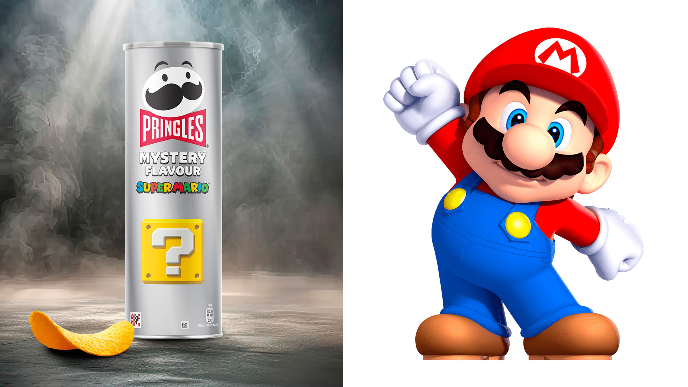 Pringles s’associe à Super Mario pour créer une saveur mystère