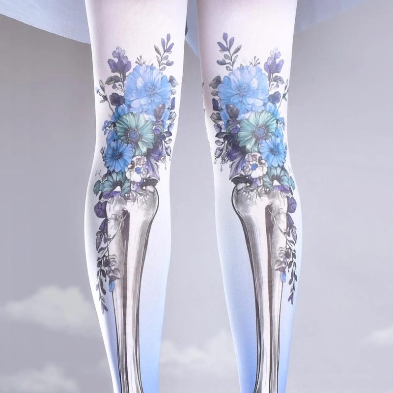 Collant Effet Tatouagenull