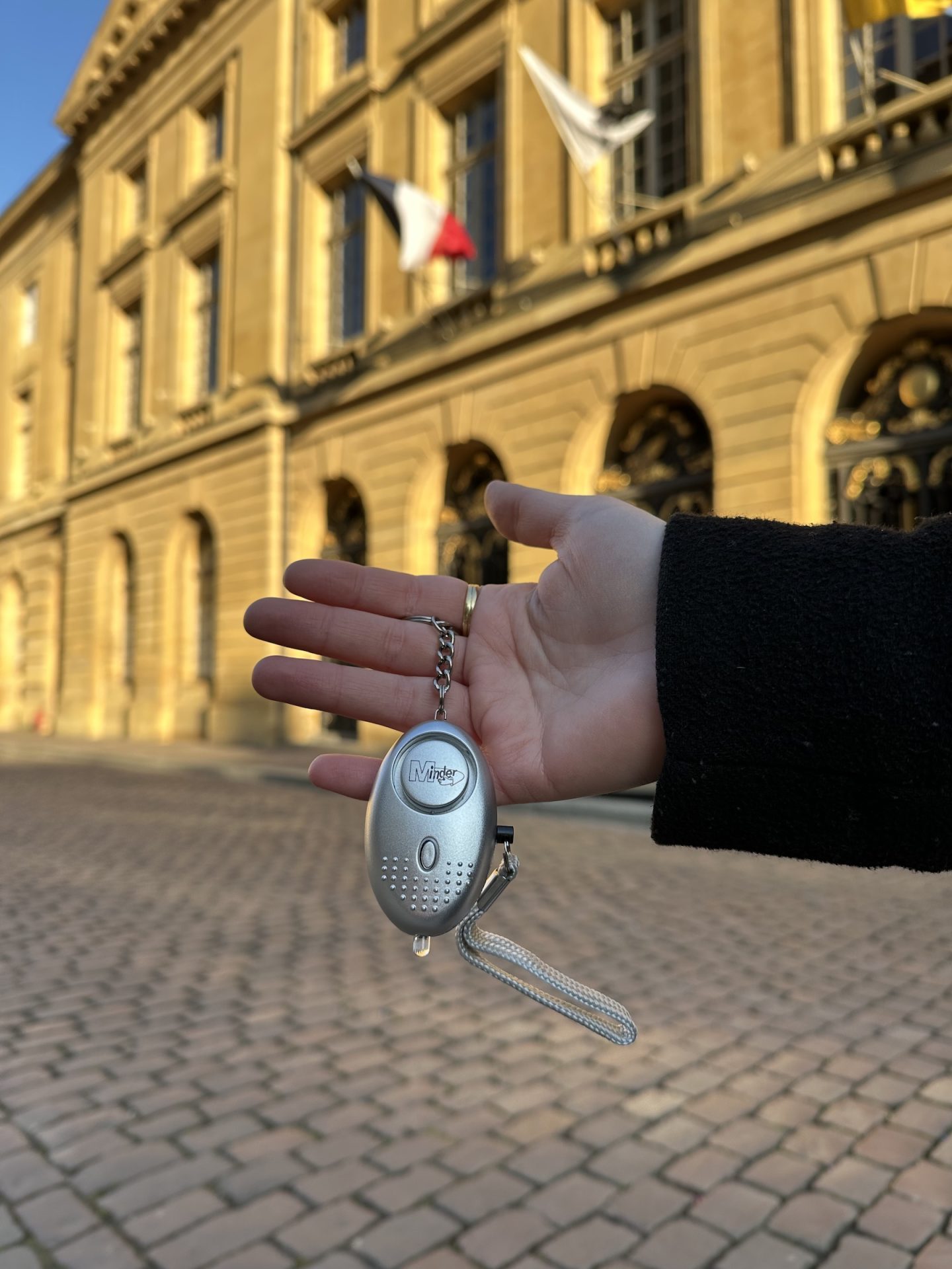 Porte-clés De Sécurité Avec Alarme Et LED - Simulateur De Sons De Cockpit - Pour Voyage, Plein Air, Cadeau Pilote - Design Compact Et Léger