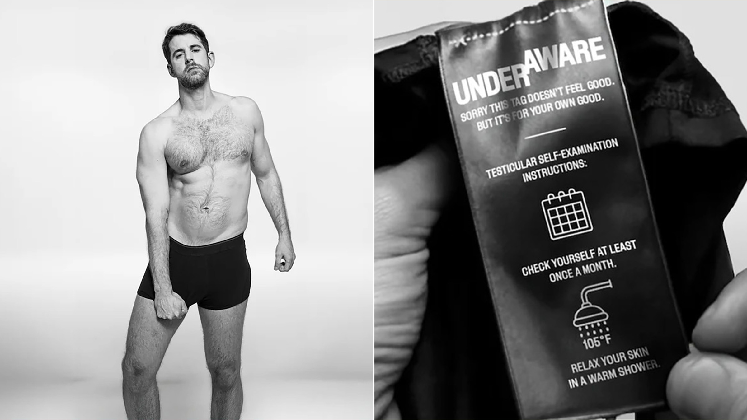 UnderAware : le sous-vêtement qui gratte pour mieux prévenir le cancer des testicules