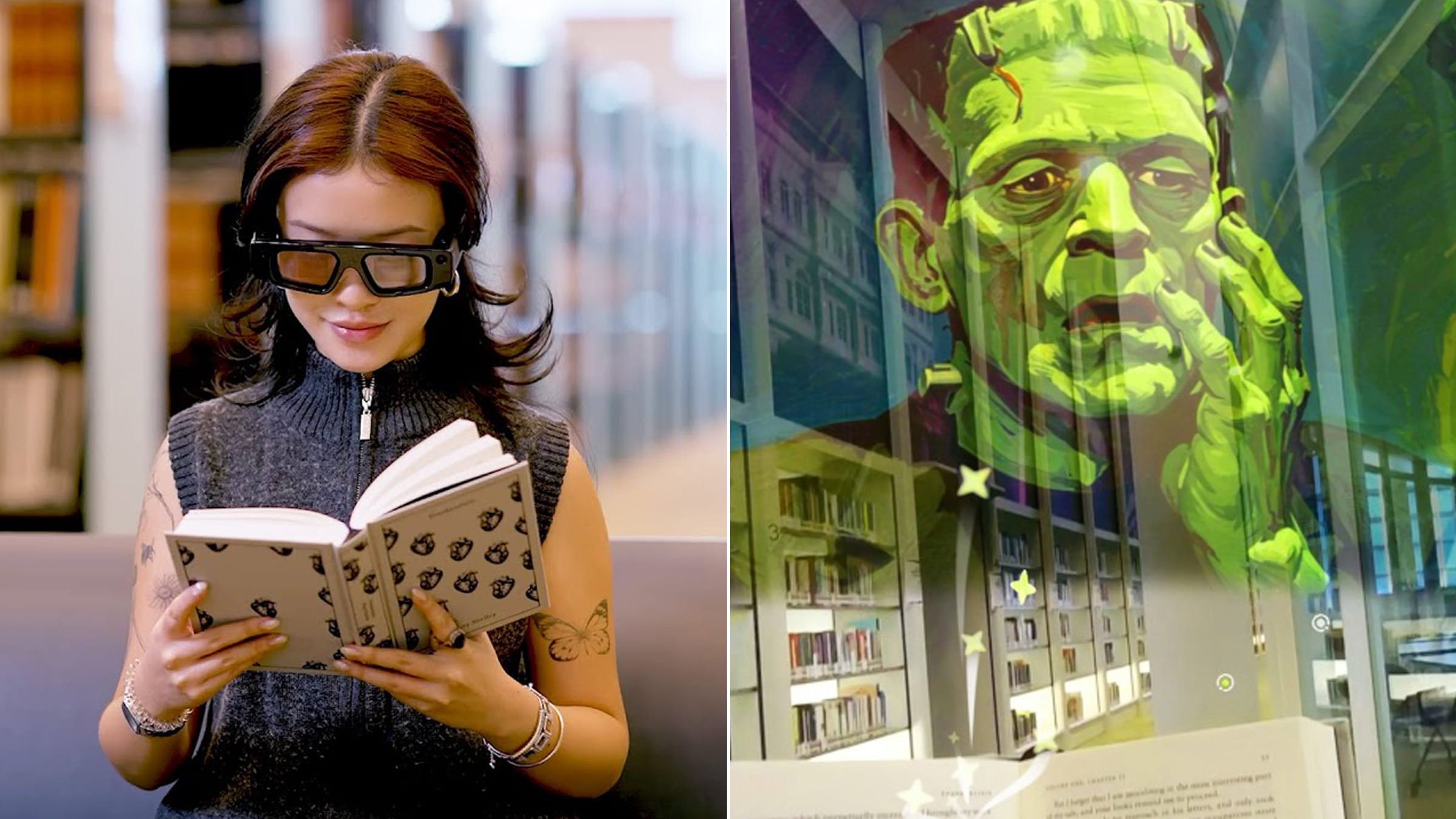 Snap invente des lunettes de réalité augmentée qui font sortir les livres de leurs pages